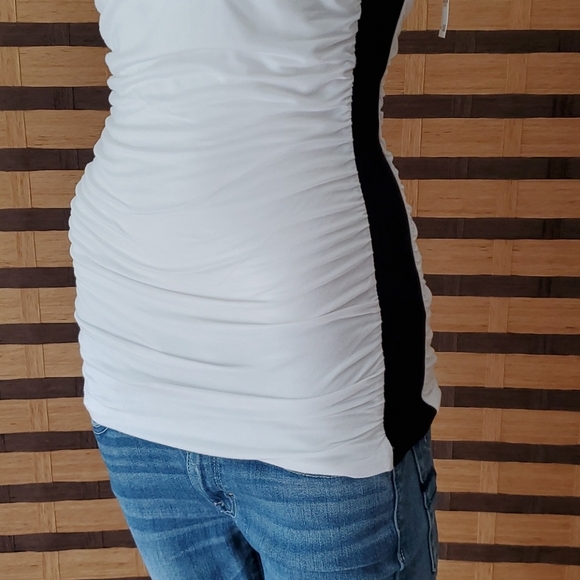 NWT!  INC ruched side tank top - Picture 4 of 8
